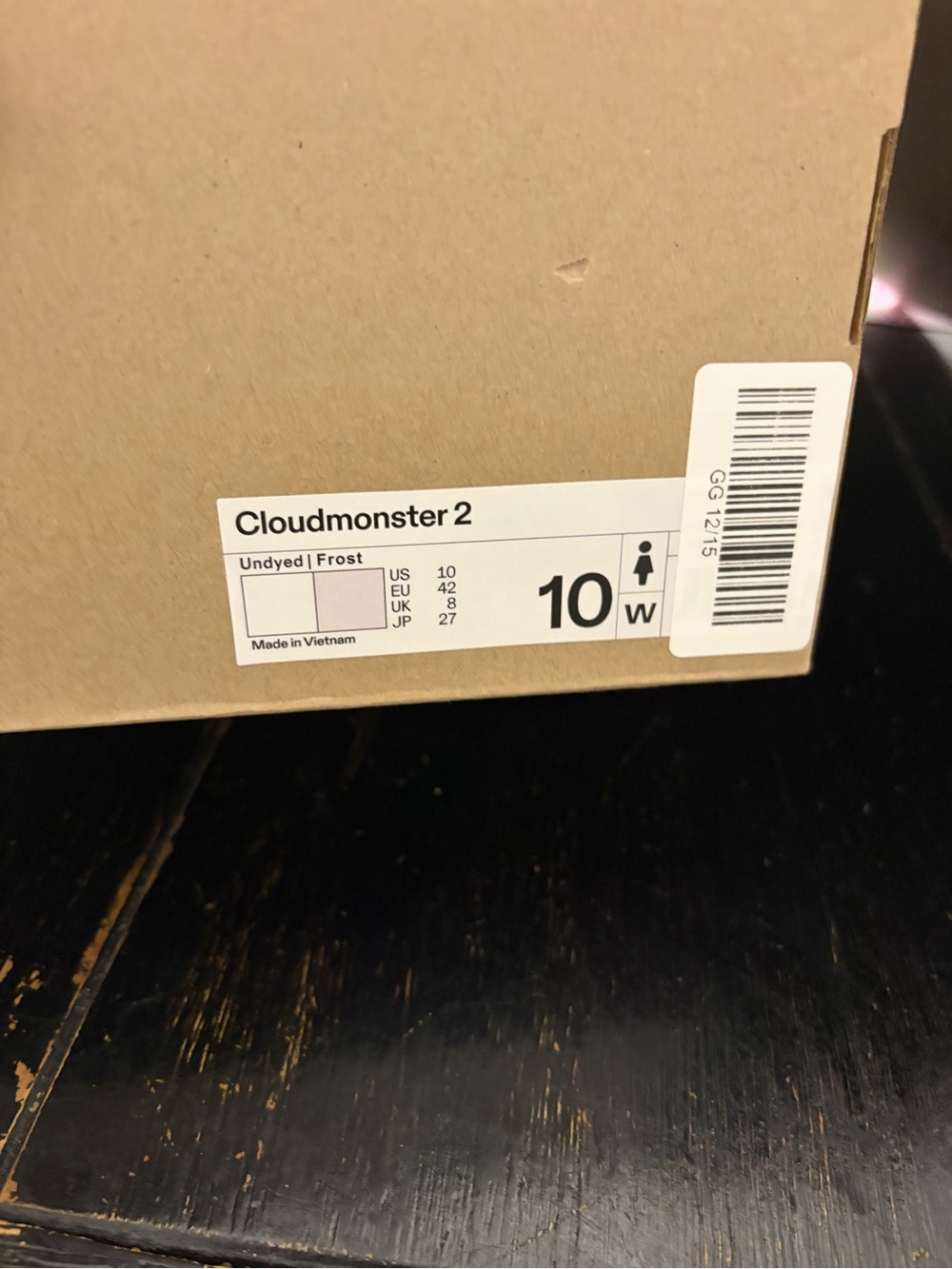 On Cloudmonster 2 Sneakers womens sz 10 - Picture 5 of 6